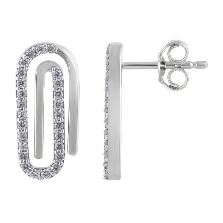 Ohrringe aus Gold mit Lab-Grown Diamanten 163395