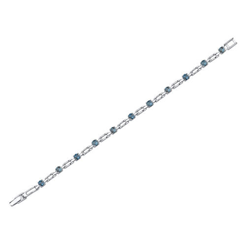 Elegantes Silberarmband mit Topasen Jalysse 10140