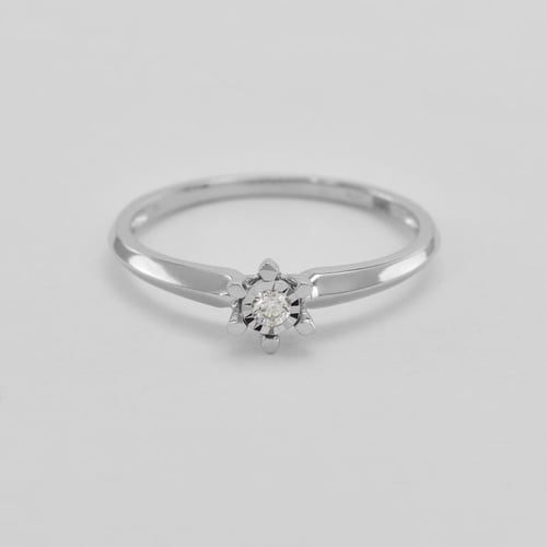 Solitär-Ring mit einem Lab Grown Diamanten Leandra