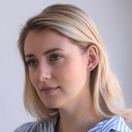 Silberohrringe &quot;Umarmung und Kuss&quot; Adalee