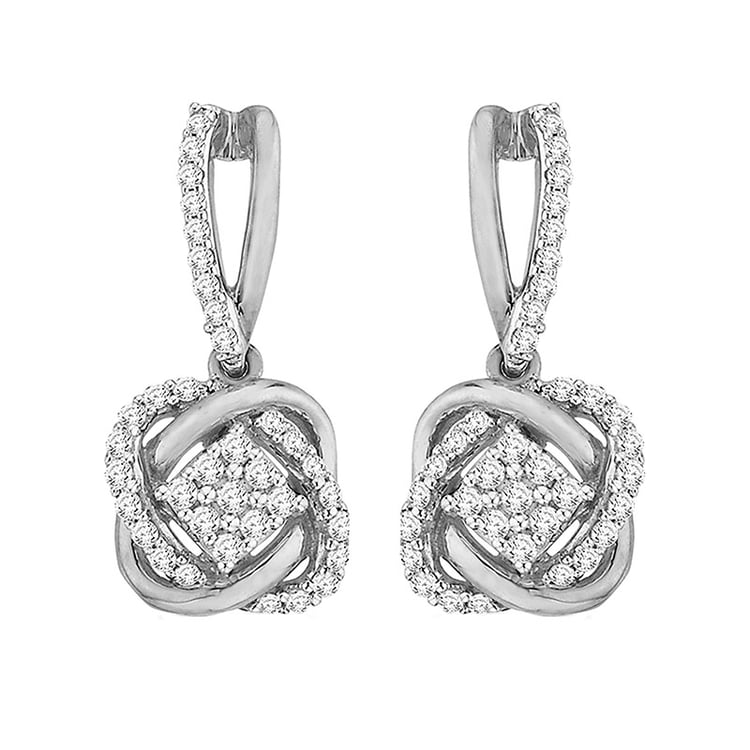 Goldenes geflochtenes Schmuckset mit Lab Grown Diamanten Emre 95059