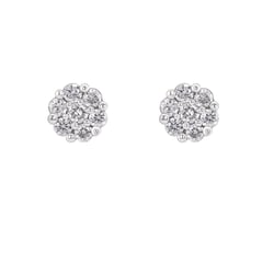 Elegante Diamantohrringe Flowu