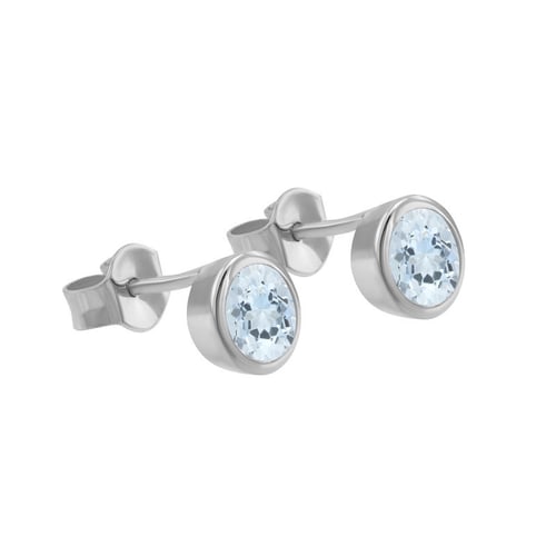 Goldenes Schmuckset mit Aquamarinen Omame