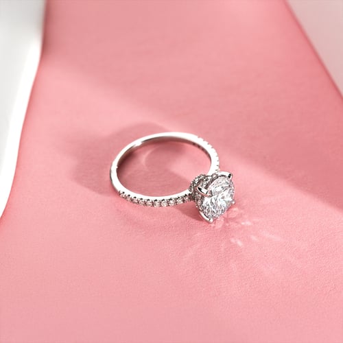 Verlobungsring mit Diamanten Prisha
