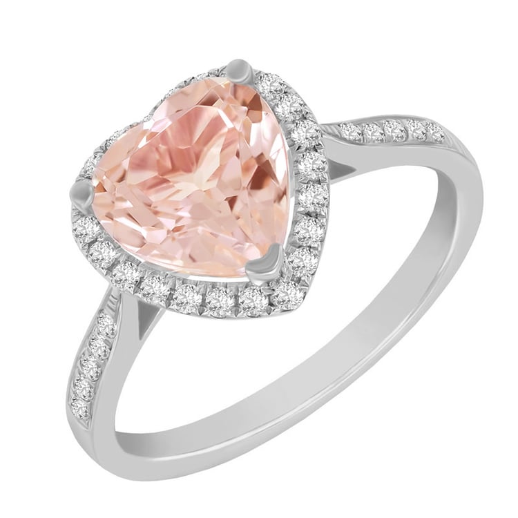 Ring mit Morganit aus Gold