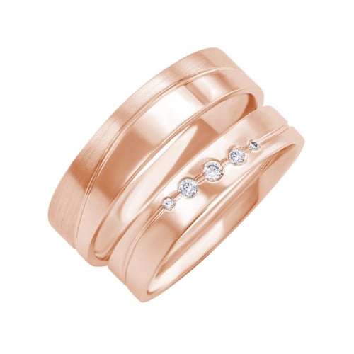 Eheringe aus Gold Layan