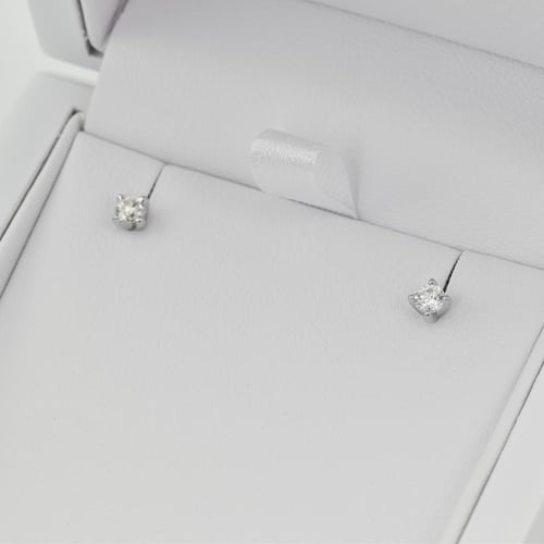 Ohrstecker mit Moissaniten Habika