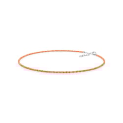 Korallen Halskette für Kinder mit kleinen Kugeln Bizy