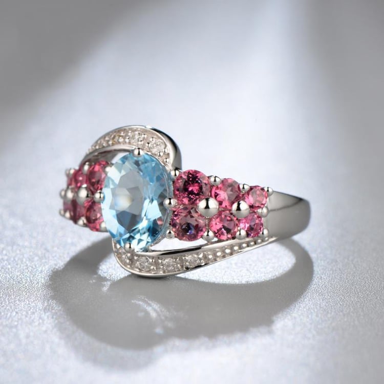 Diamantring aus Gold 5689