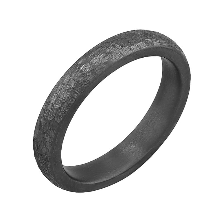 Gehämmerte Eheringe aus Tantal Rosser 124250