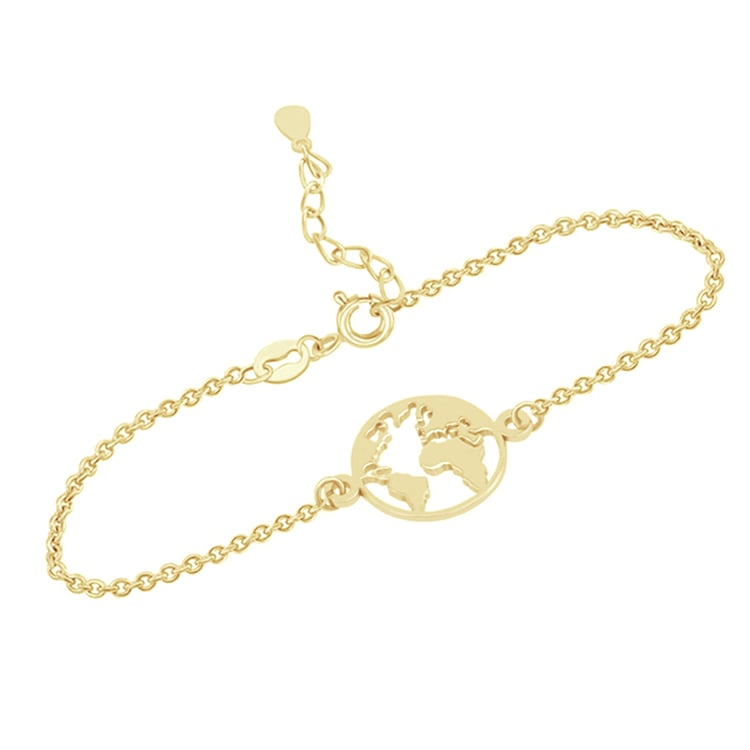 Armband mit Weltkarte 83744