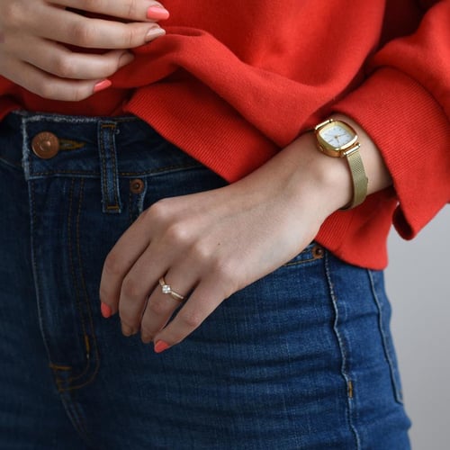 Verlobungsring mit Diamanten Sewyn