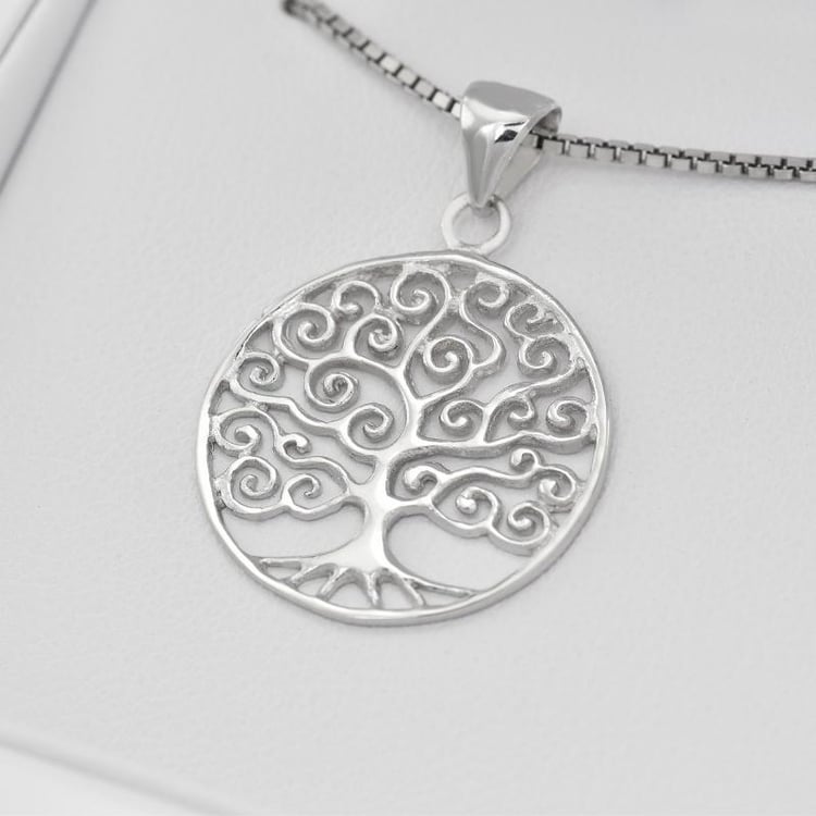 Baum des Lebens in Silber 25252