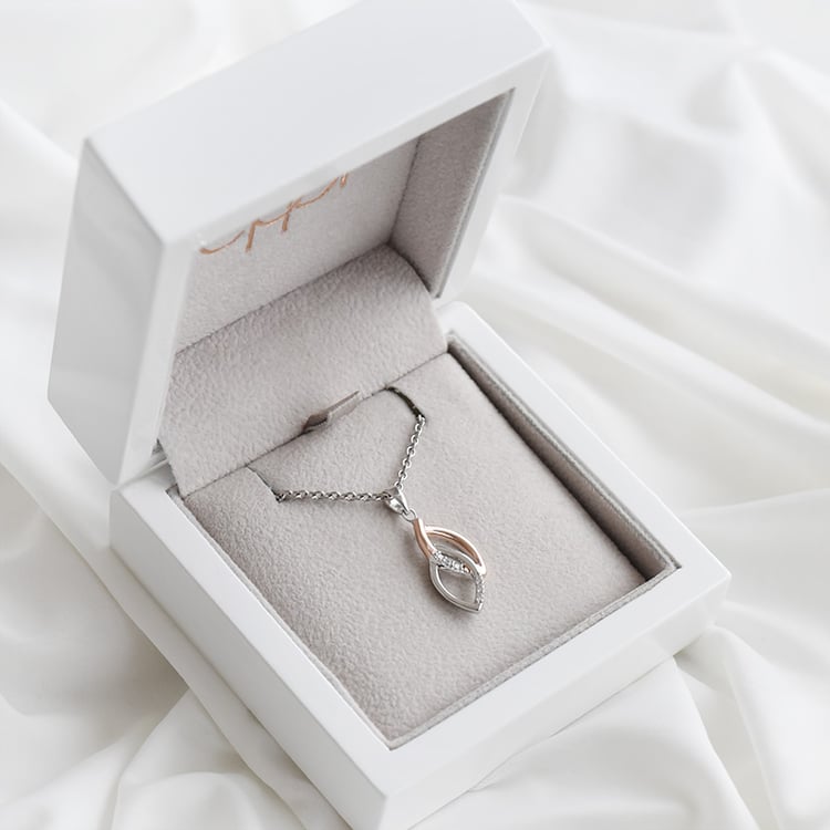 Eleganter Anhänger aus Silber Zander 90909