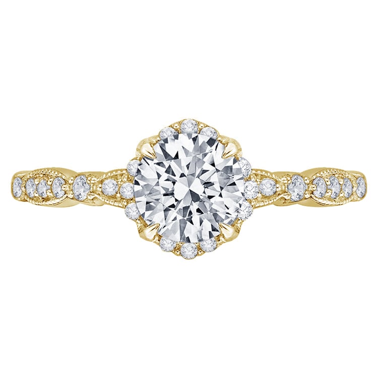 Ring mit Diamanten aus Gold 74628