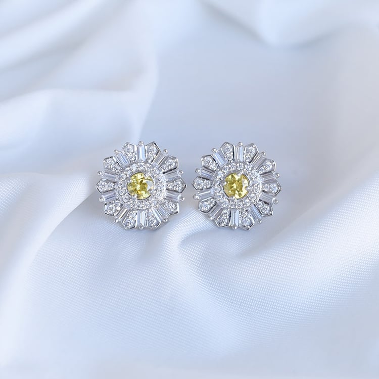 Ohrringe mit Saphiren 92760