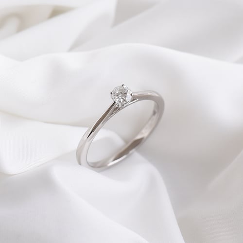 Ring mit Lab Grown Diamant und Auswahl des Karatgewichts Glynn