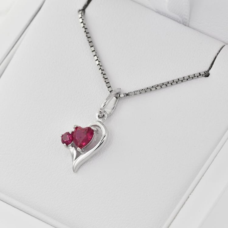 Halskette mit Rubin 28012