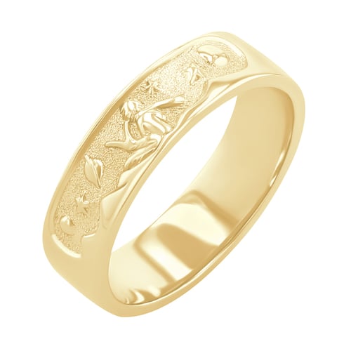 Von Hand gravierte Eheringe Der Kleine Prinz