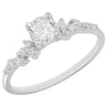 Verlobungsring mit Buchstabenund Lab Grown Diamanten Carina