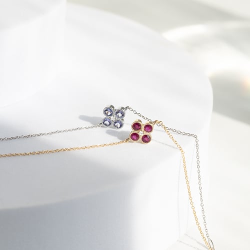 Tansanitarmband mit Diamanten Reith