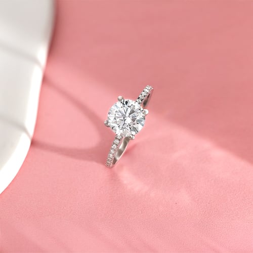 Verlobungsring mit Lab Grown Diamanten Prisha