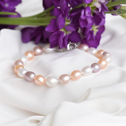 Armband mit farbigen Perlen Njeri
