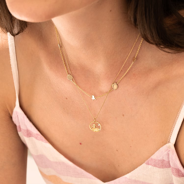 Halskette mit Planeten Der Kleine Prinz 142214