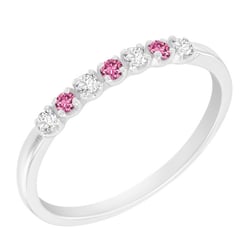 Ring mit Saphiren und Diamanten Gianna