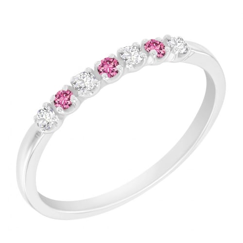 Ring mit Saphiren und Diamanten Gianna