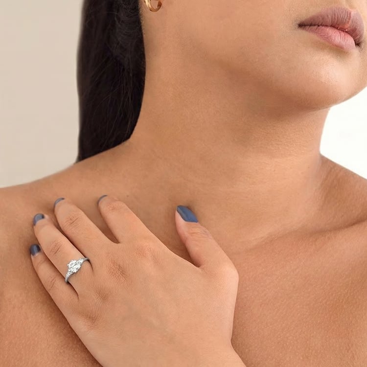 Verlobungsring aus Gold mit 0.32ct IGI-zertifiziertem Lab Grown Diamanten Diana 166602