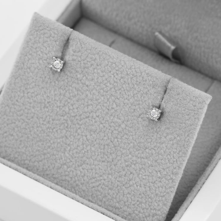 Ohrringe mit Lab Grown Diamanten und Auswahl des Karatgewichts Dommila 75621