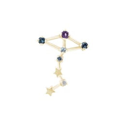 Ohrring mit Sternzeichen Scorpio