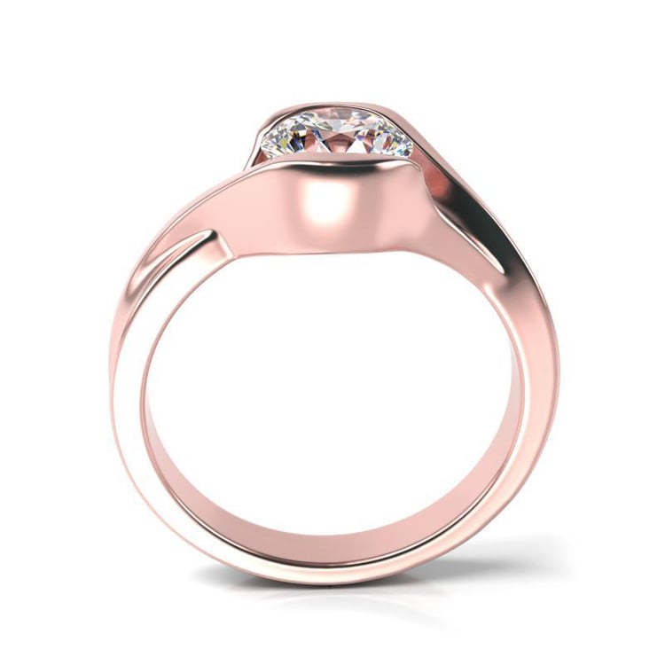 Verlobungsring aus Gold mit Moissanit Dalyw 22118