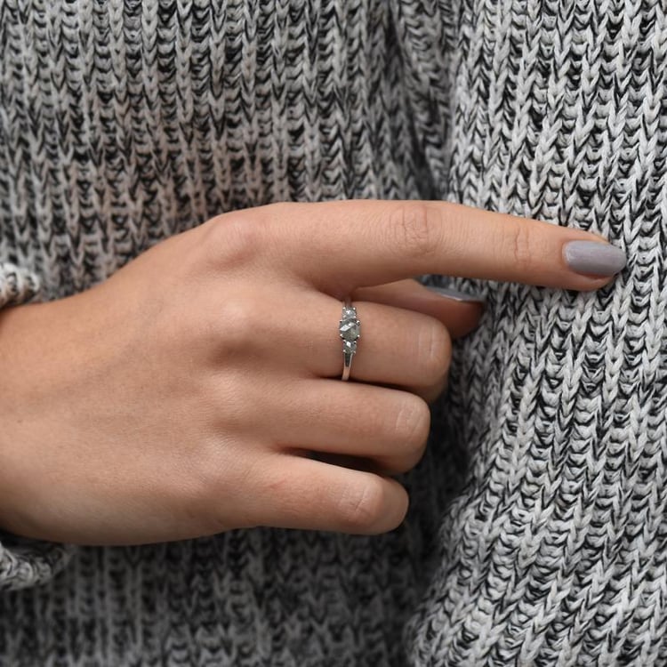 Diamantring aus Gold 49011