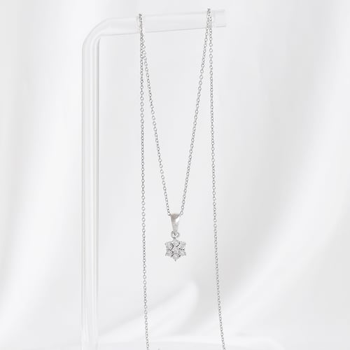 Dezenter Diamantanhänger Charlot