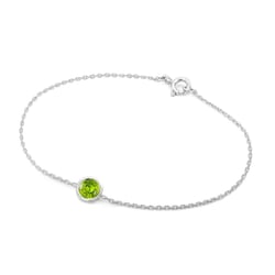 Goldenes Armband mit Olivin Arleth