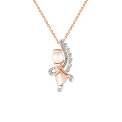 Diamantanhänger mit Engel Rosalee