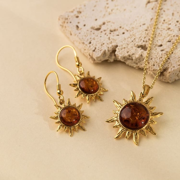 Silberner Anhänger in Form einer Sonne 164439