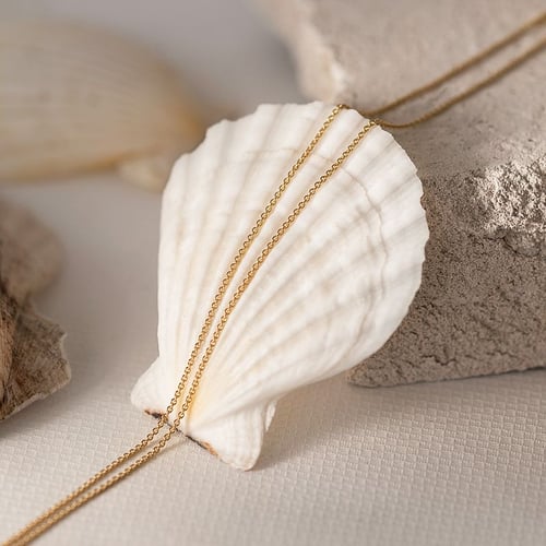 Ankerkette 45 cm aus 18k Gold