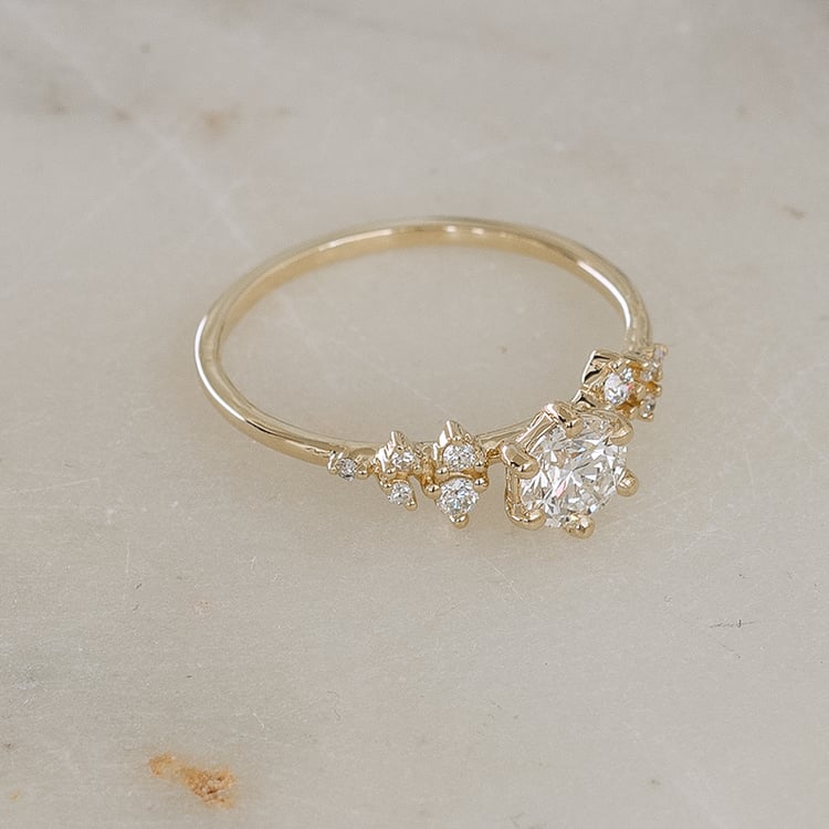 Verlobungsring mit Diamanten Olha 129934