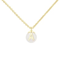 Perlenanhänger mit Buchstaben Louie