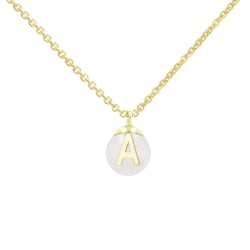 Perlenanhänger mit Buchstaben Louie