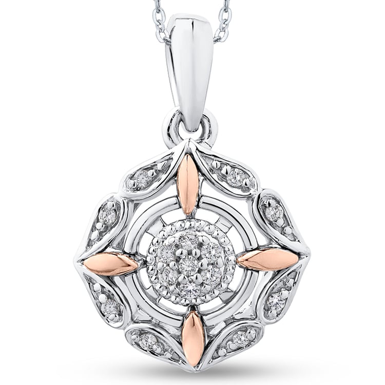 Anhänger aus kombiniertem Gold Tatiana