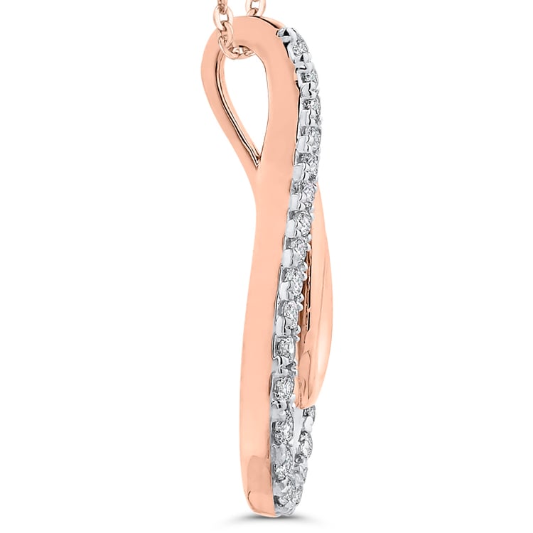 Goldener Anhänger mit Diamanten 50176