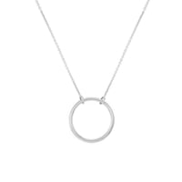 Platinanhänger mit Karmamotiv Karma