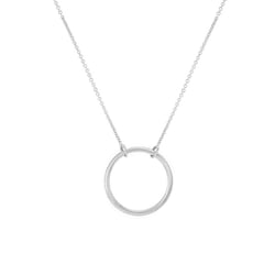 Platinanhänger mit Karmamotiv Karma