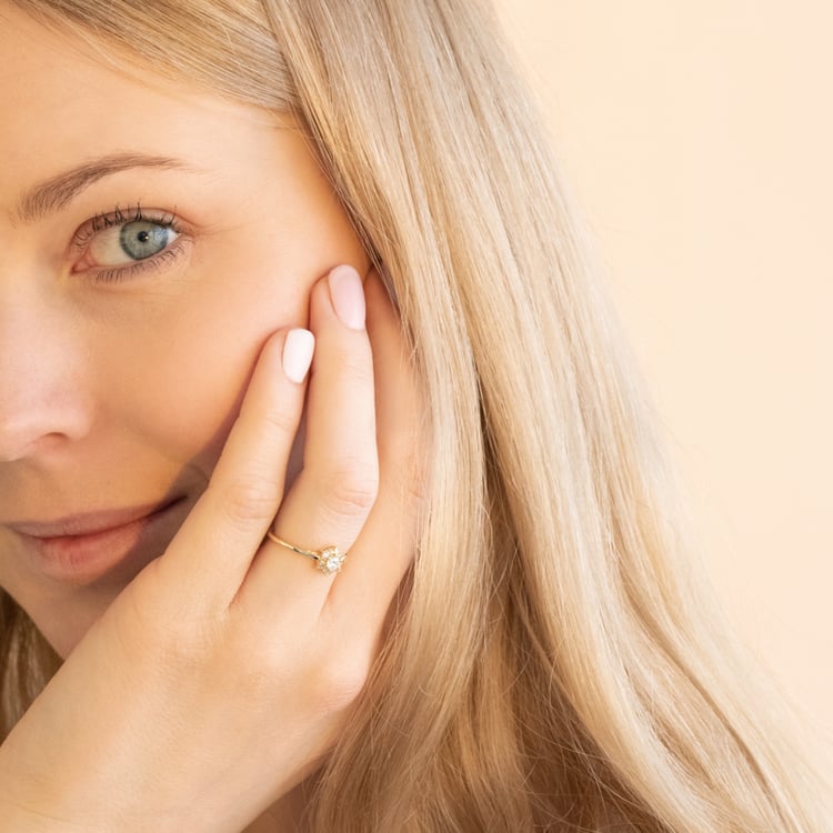 Ring mit Lab Grown Diamanten Lenora 102353