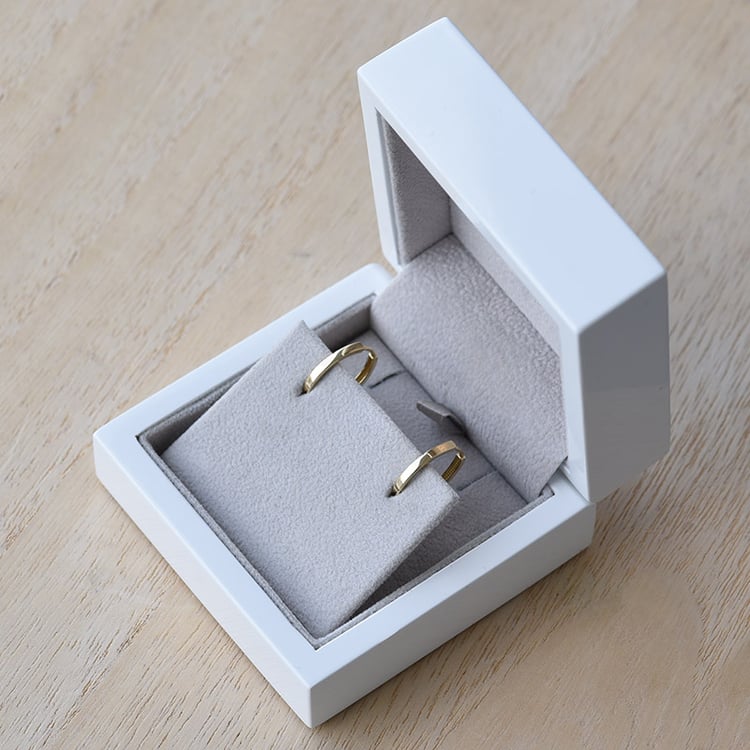 Goldene 16 mm Creolen Ouida 67712