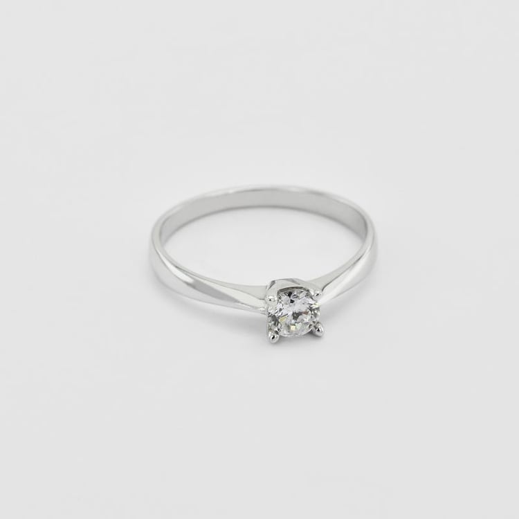 Goldener Verlobungsring 29203